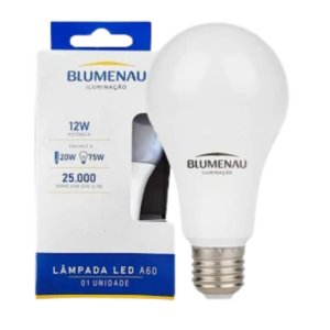 Lâmpada 12w Blumenau B.F Bivolt