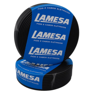 Cabo Flexível 4,00 mm Lamesa Cores Rolo c/ 100 mts