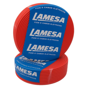 Cabo Flexível 1,00 mm Lamesa Cores Rolo c/ 100 mts